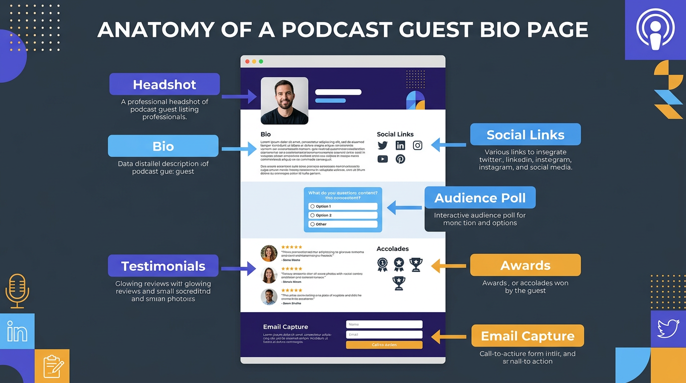 Does Your Guest Bio Page Make Guests Want to Share — or Shrug?